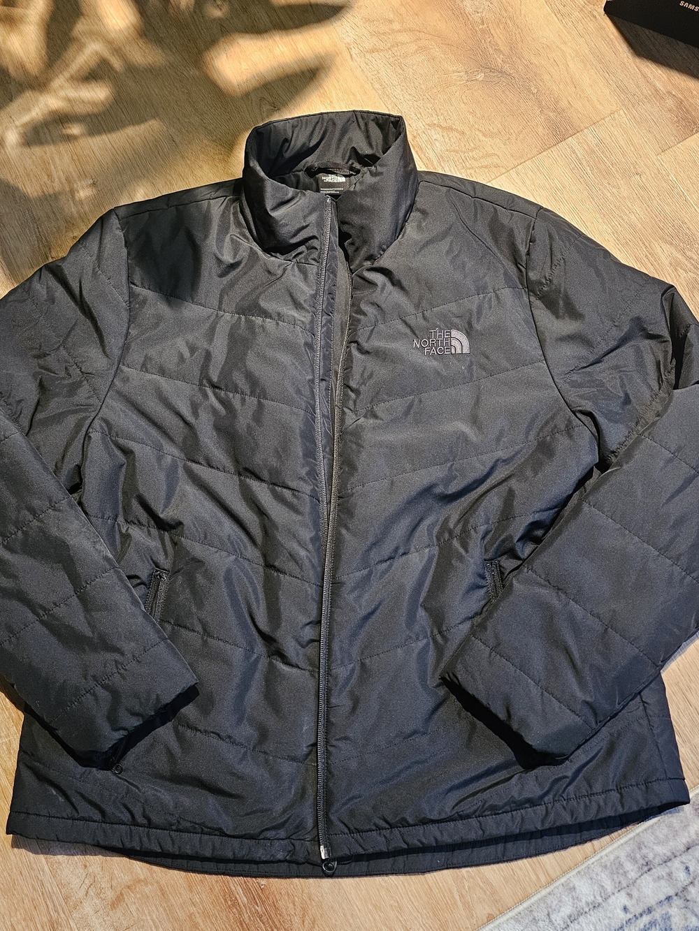 The North Face Classic Black Quilted Puffer Jacket Womens Size Extra Large Black